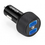 Anker USB Car Charger Qualcomm Quick Charge 3.0 Car-Charger 2A 39W Lighter USB Smart Charger Fast Charger 9V/12V/2A Chargeur USB