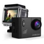 SOOCOO C30 Action 4K Sports Camera Wifi Built-in Gyro Adjustable Viewing angles(70-170 Degrees) 2.0 LCD NTK96660 30M Waterproof