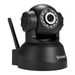 Sricam SP012 WiFi 720P IP Camera Built-in IR-cut Onvif 128GB Micro SD Card Night Vision Indoor 11pcs IR Illumination LEDs P2P PT CMOS Sensor