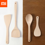 Xiaomi Yiwuyishi Spoon Spatula Mixing Kitchen Tools Beech Wood Material