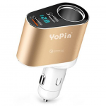 YoPin CC - 030S Simple Car Charger Adapter 2.4 / 1.5A